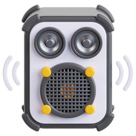 Loudspeaker  3D Icon