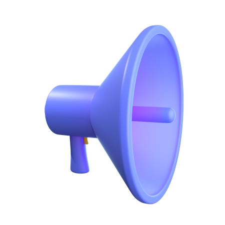 Loudspeaker  3D Icon