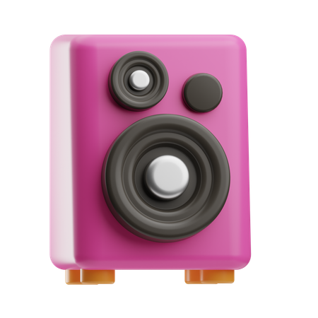 Loudspeaker  3D Icon