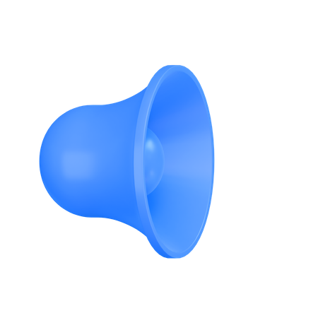 Loudspeaker  3D Illustration