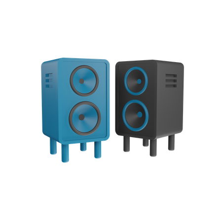 Loudspeaker 3D Icon