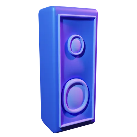 Loudspeaker  3D Icon