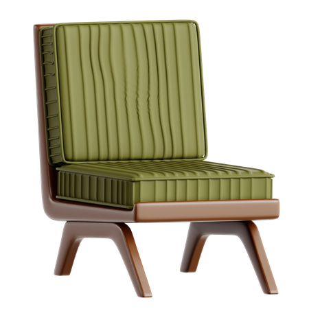 Lounge chair  3D Icon