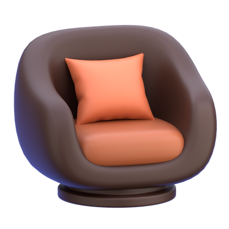 Lounge Chair  3D Icon