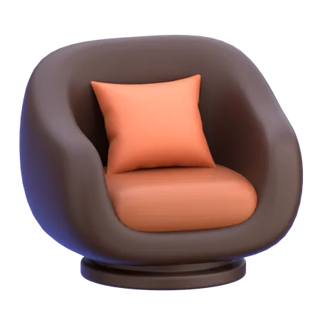 Lounge Chair  3D Icon