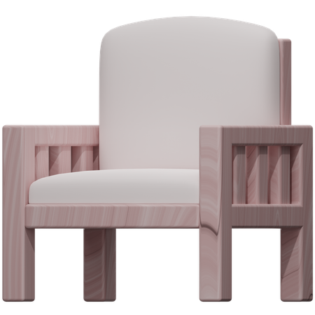 Lounge Chair  3D Icon