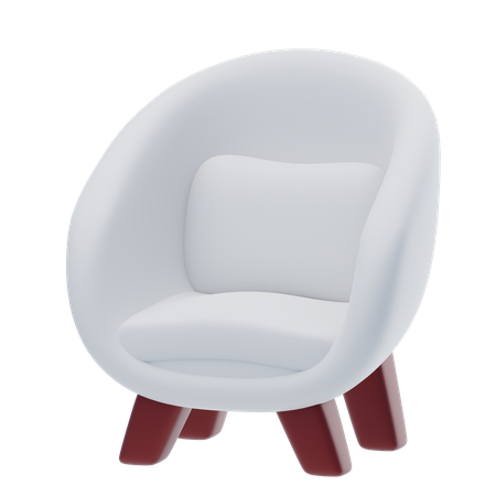 Lounge Chair  3D Icon