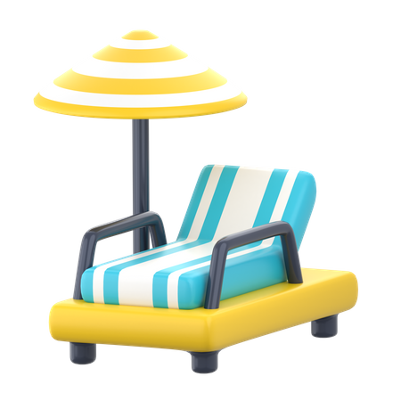 Lounge Chairs  3D Icon