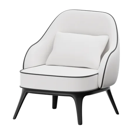 Lounge-Sessel  3D Icon