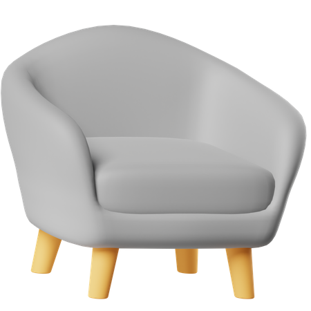 Lounge-Sessel  3D Icon
