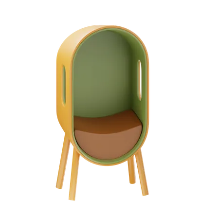 Lounge-Sessel  3D Icon