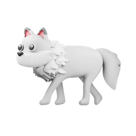 Loup  3D Icon