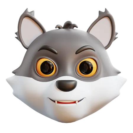 Loup  3D Icon