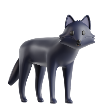 Loup  3D Icon