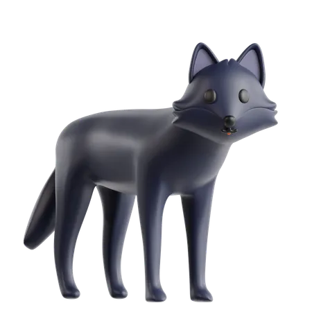 Loup  3D Icon