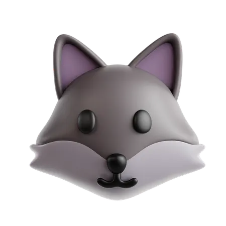 Loup  3D Icon