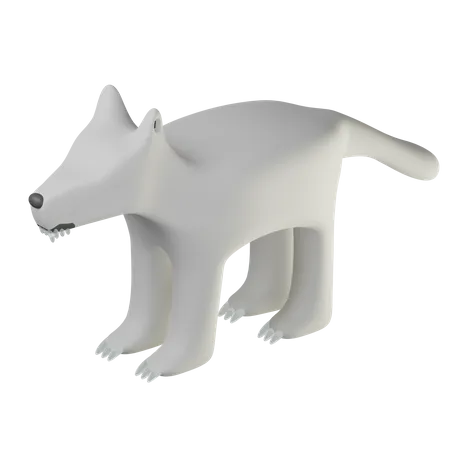 Loup  3D Icon