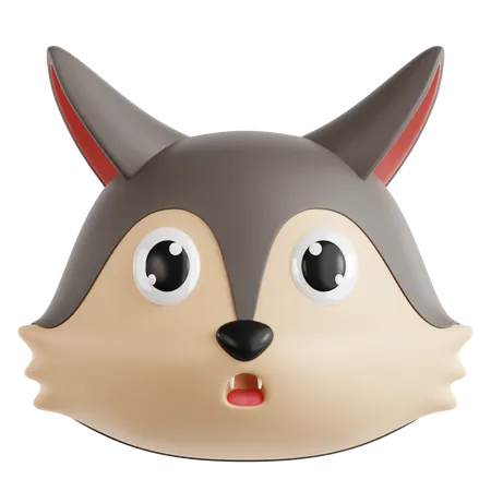 Loup  3D Icon