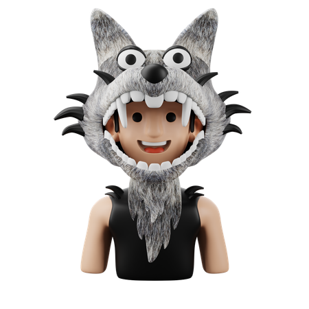 Loup-garou  3D Icon