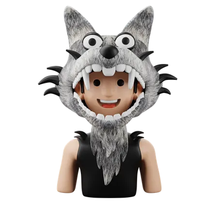 Loup-garou  3D Icon