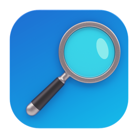 Application Loupe  3D Icon