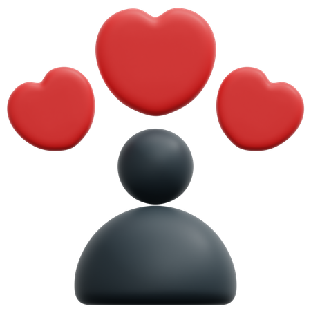 Love  3D Icon