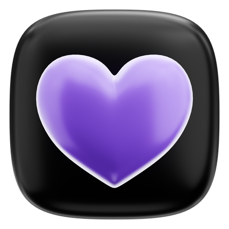 Love  3D Icon