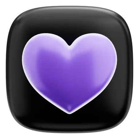 Love  3D Icon