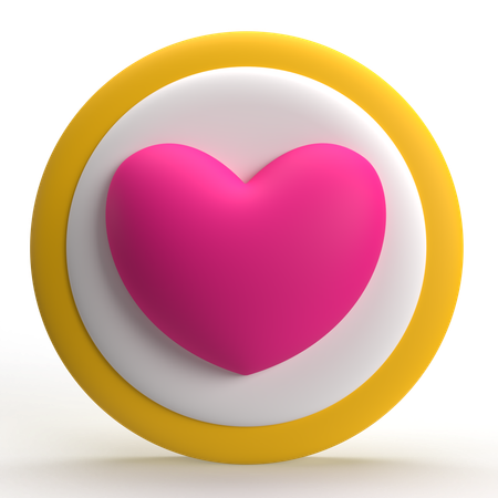 Love  3D Icon