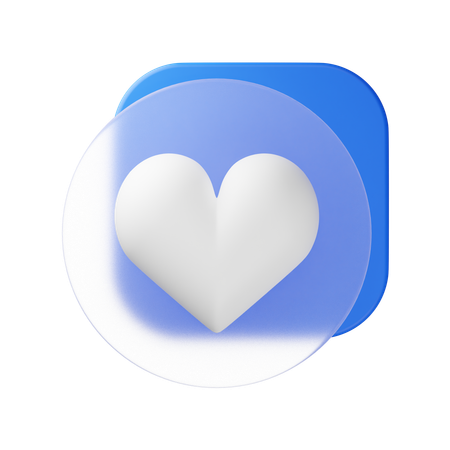 Love  3D Icon