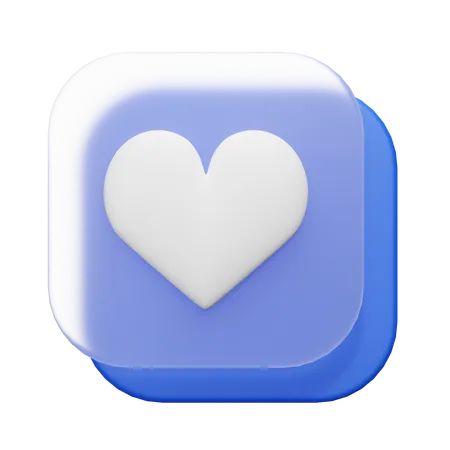 Love  3D Icon