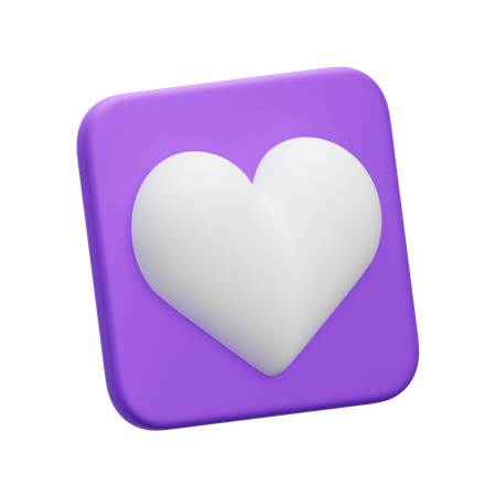 Love  3D Icon