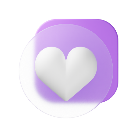 Love  3D Icon