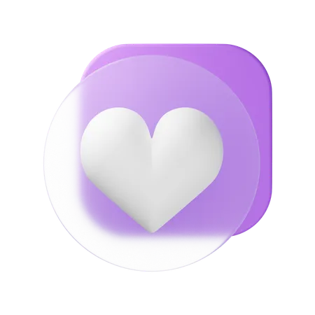 Love  3D Icon