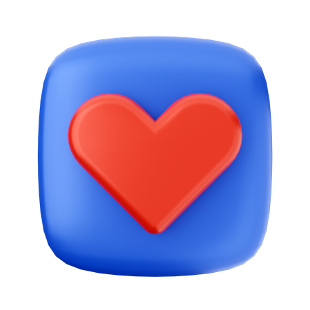 Love  3D Icon