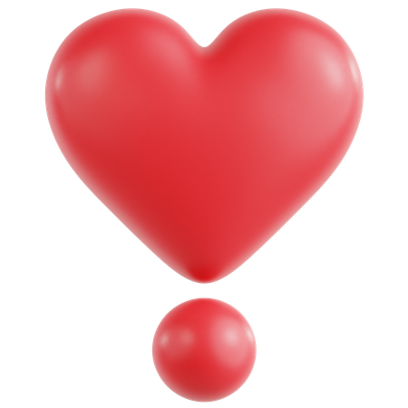 Love  3D Icon
