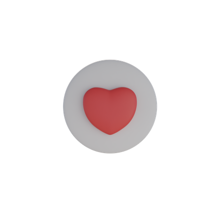Love  3D Icon