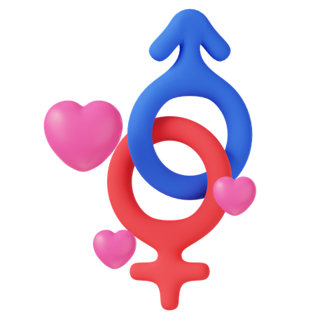 Love  3D Icon