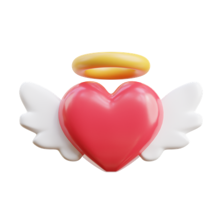 Love Angel  3D Icon