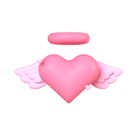 Love Angel  3D Icon