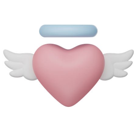 Love Angel  3D Icon