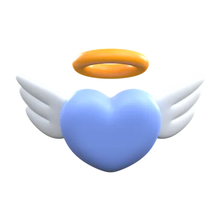 LOVE ANGEL  3D Icon