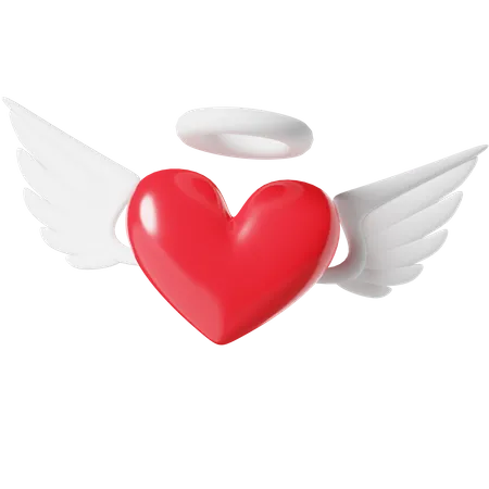 Love Angel  3D Icon