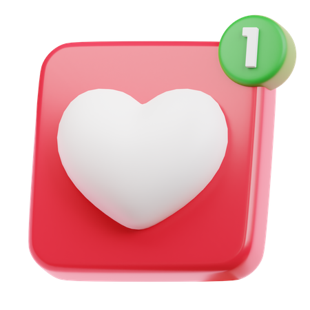 Love App  3D Icon