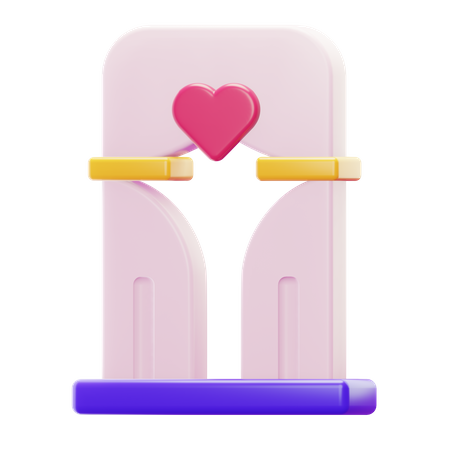 LOVE ARCH 3D Icon