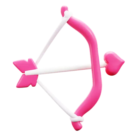 Love arrow  3D Icon