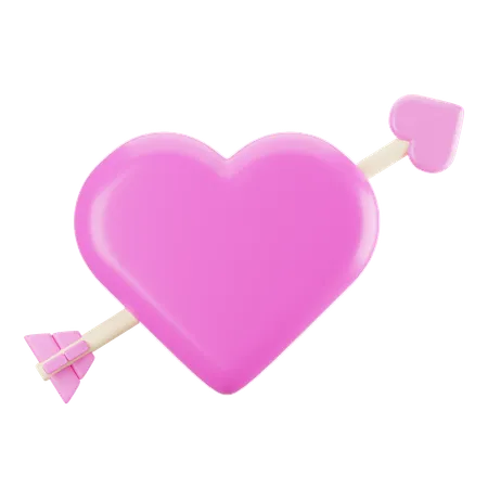 Love Arrow  3D Icon