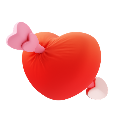 사랑의 화살  3D Icon