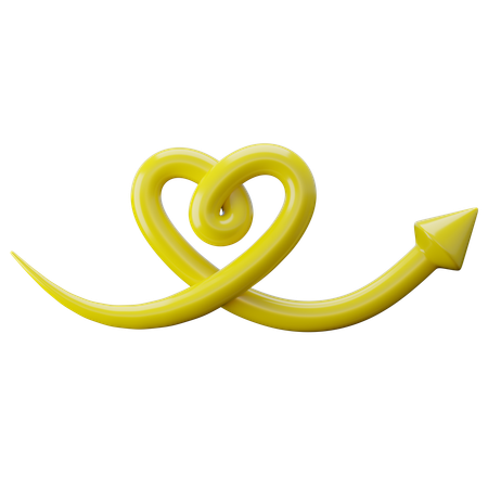 Love Arrow  3D Icon