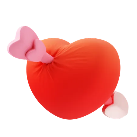 Love arrow  3D Icon